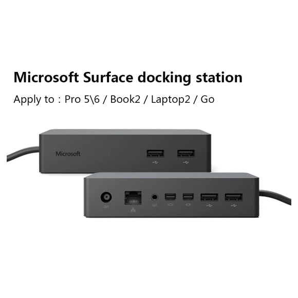 Microsoft Surface Dock Pro 3/4/5/6/7/8/X Laptop1/2/3/4 Book1/2 Go1/2 - Refurbished
