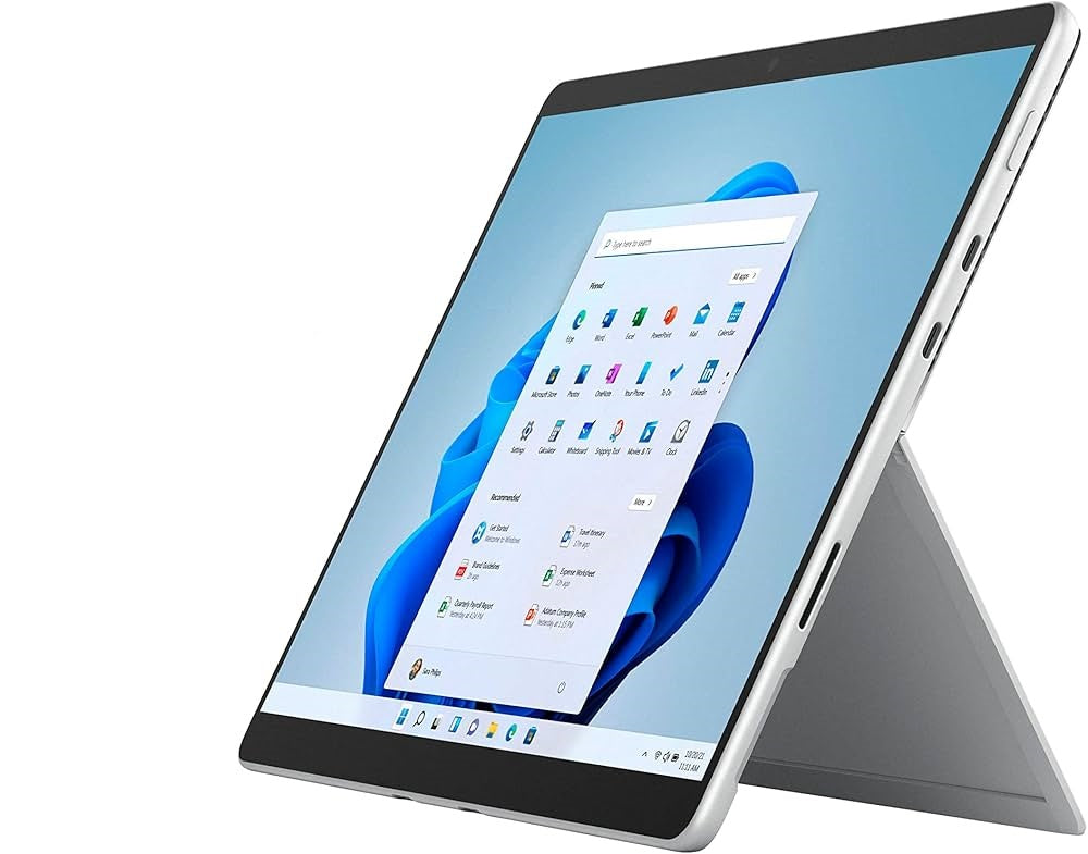 Microsoft Surface Pro 8 1982 i5 11th Gen 8GB RAM 256GB SSD Win 11 Touch Display - Refurbished