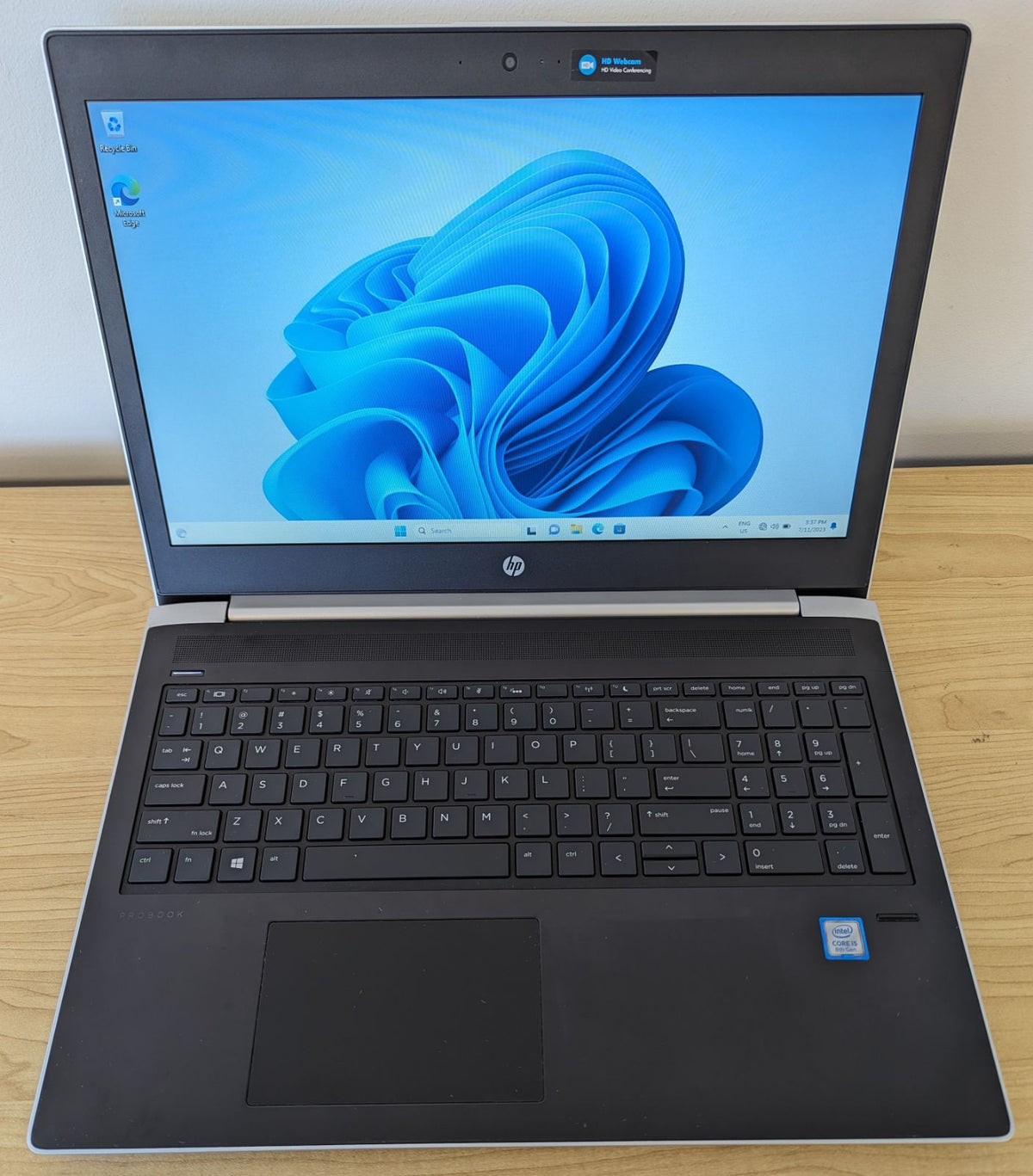 HP ProBook 450 G5 i5 8th Gen 8GB RAM 256GB SSD Win 11 - Refurbished