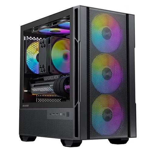 Gaming Desktop i5 10th Gen 16GB RAM 256GB SSD 2TB HDD 4GB Graphics Win 11 - Refurbished