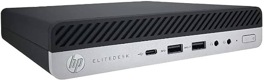 HP ProDesk 600 G5 Mini PC i5 9th Gen 16GB RAM 256GB SSD + 1TB HDD Win11 - Refurbished