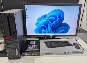 Super Fast Desktop Package i7 16GB RAM 256GB SSD Win 11 - Refurbished