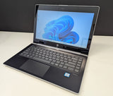 HP ProBook 430 G5 i3 7th Gen 8GB RAM 128GB SSD+500GB HDD WIN 11 Touch Display - Refurbished