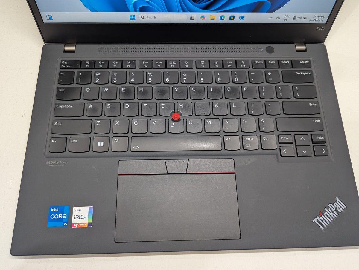 Lenovo ThinkPad T14s Gen 2 i5 11th Gen 8GB RAM 256GB SSD Win 11  - Refurbished