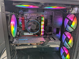 Complete Gaming Desktop Package i5 12th Gen 16GB RAM 500GB SSD 8GB Graphics WIN 11 - REFURBISHED