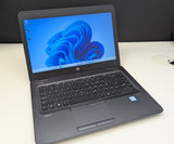 HP ZBook 14U G4 i7 16GB RAM 256GB SSD 2GB Graphics Win 11 - Refurbished