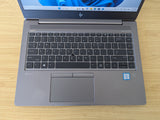 HP ZBook 14U G6 i5 8th Gen 16GB RAM 256GB SSD 4GB Graphics Win 11 - Refurbished
