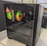 Complete Gaming Desktop Package i7 16GB RAM 256GB SSD 2TB HDD 4GB Graphics Win 11 - Refurbished