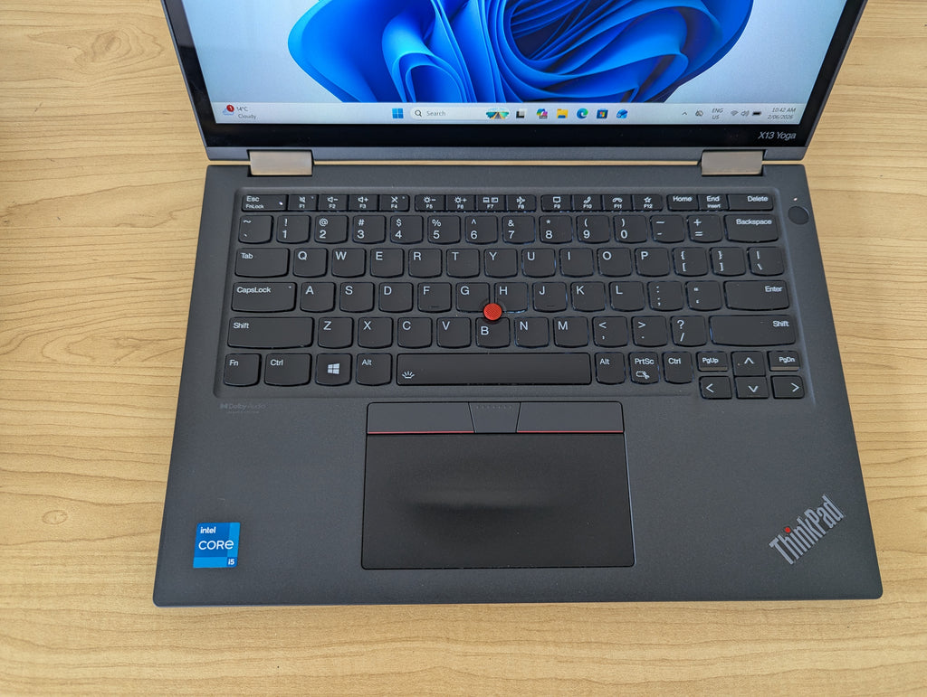 Lenovo ThinkPad X13 Yoga Gen 2 i5 11th Gen 16GB RAM 256GB SSD Win 11 Touch Screen - Refurbished