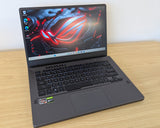 Gaming Asus ROG Zephyrus G14 AMD Ryzen 5 16GB RAM 256GB SSD Win11 4GB Graphics - Refurbished