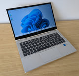 HP EliteBook x360 830 G8 i7 11th Gen 8GB RAM 256GB SSD WIN 11 Touch Display - Refurbished