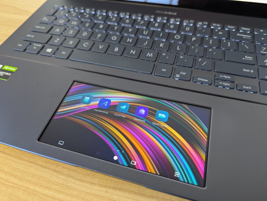 ASUS ZenBook Pro 15 UX535LI i7 10th Gen 16GB RAM 512GB SSD Win11 4GB Graphics Touch Screen 4K - Refurbished