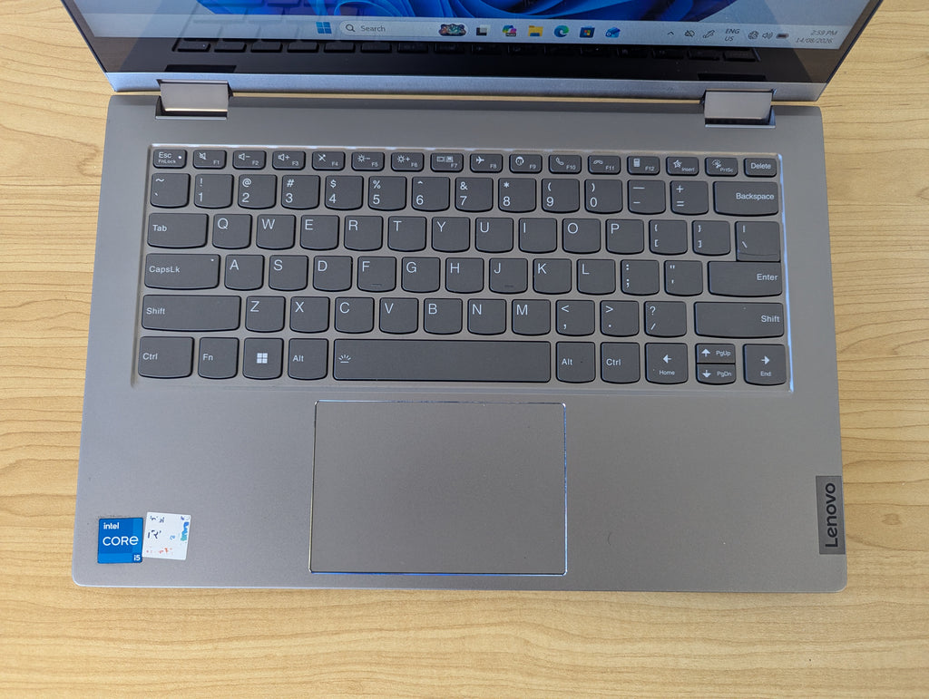Lenovo ThinkBook 14s Yoga G2 i5 12th Gen 8GB RAM 256GB SSD Win 11 Touch Display - Refurbished