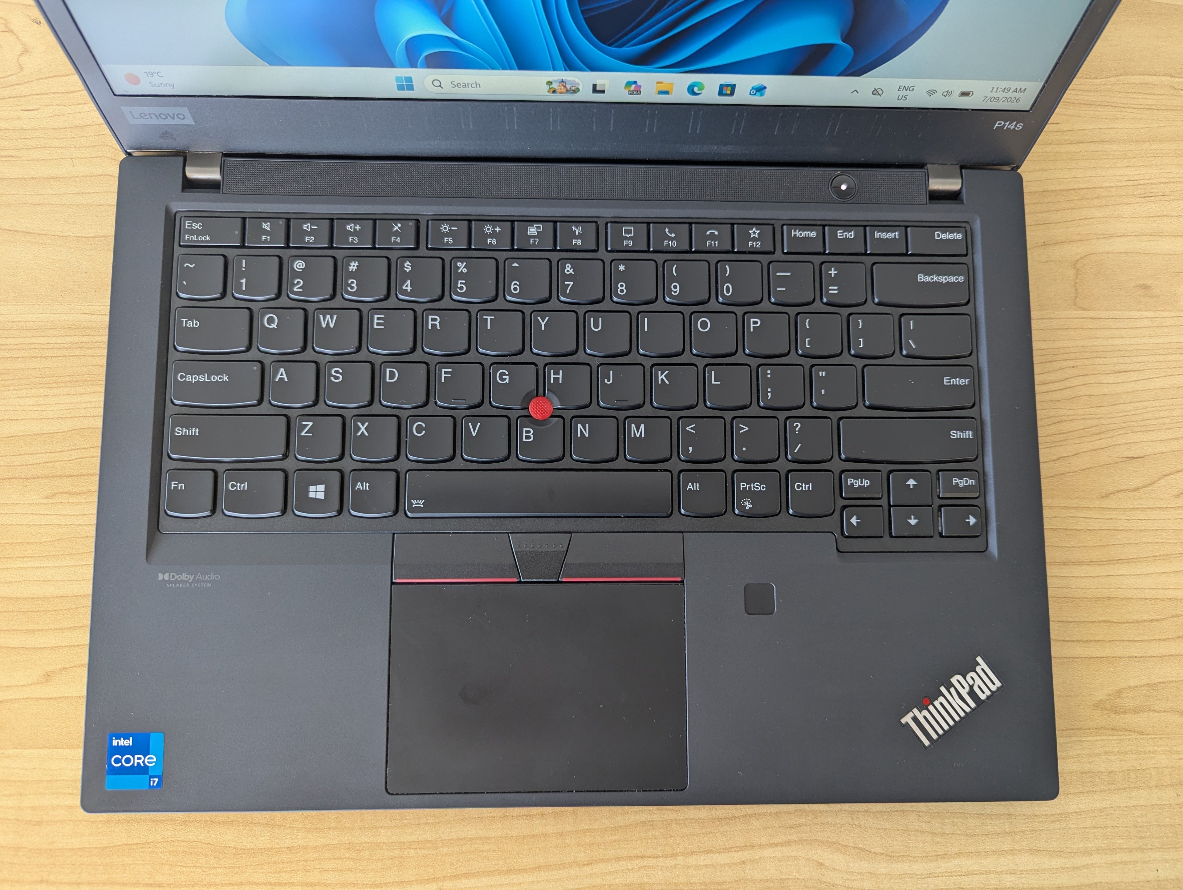 Lenovo ThinkPad P14s Gen 2 i7 11th Gen 24GB RAM 512GB SSD Win 11 4GB Graphics- Refurbished