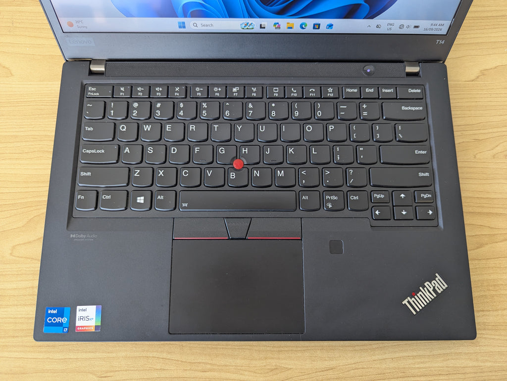 Lenovo ThinkPad T14 Gen 2 i7 11th Gen 16GB RAM 512GB SSD Win 11 Touch Display - Refurbished