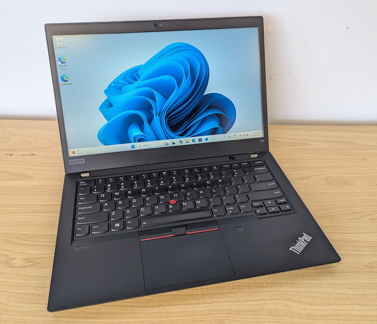 Lenovo ThinkPad T14 Gen 1 i7 10th Gen 16GB RAM 512GB SSD Win 11 Touch Display - Refurbished