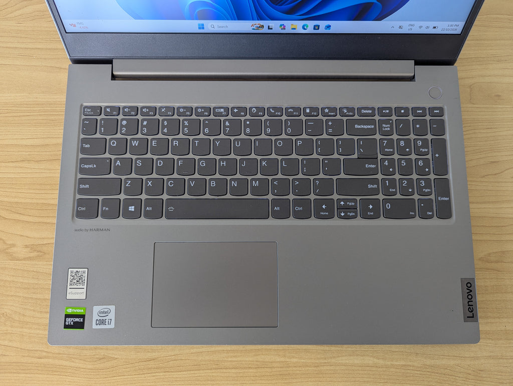 Lenovo ThinkBook 15p i7 10th Gen 32GB RAM 512GB SSD 4GB Graphics Win 11 - Refurbished