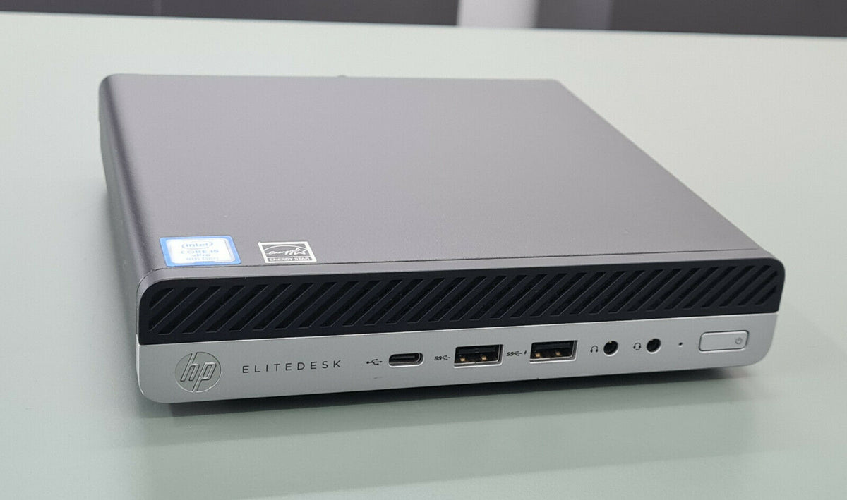 HP ProDesk 600 G5 Mini PC i5 9th Gen 16GB RAM 256GB SSD + 1TB HDD Win11 - Refurbished